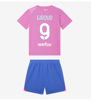 AC Milan Olivier Giroud #9 Tredje Kläder Barn 2023-24 Kortärmad (+ Korta byxor)